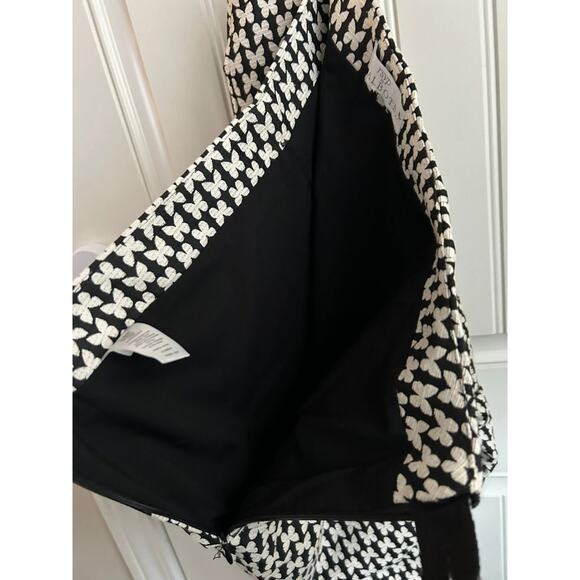 Talbots Black and White Houndstooth Ankle Pants - Picture 8 of 10